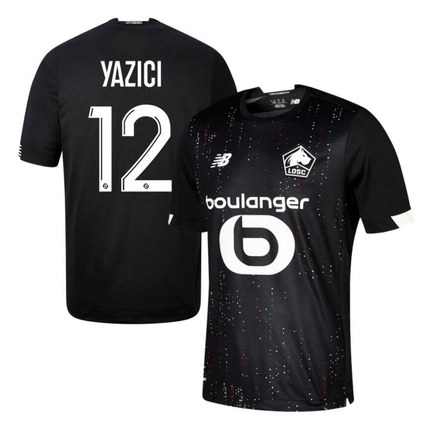 LOSC Lille Away Kit Soccer Jersey YAZICI #12 2020/21